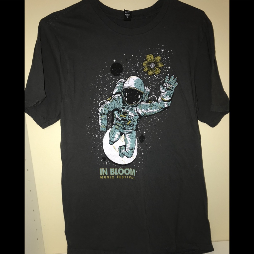 In the bloom music festival tee
